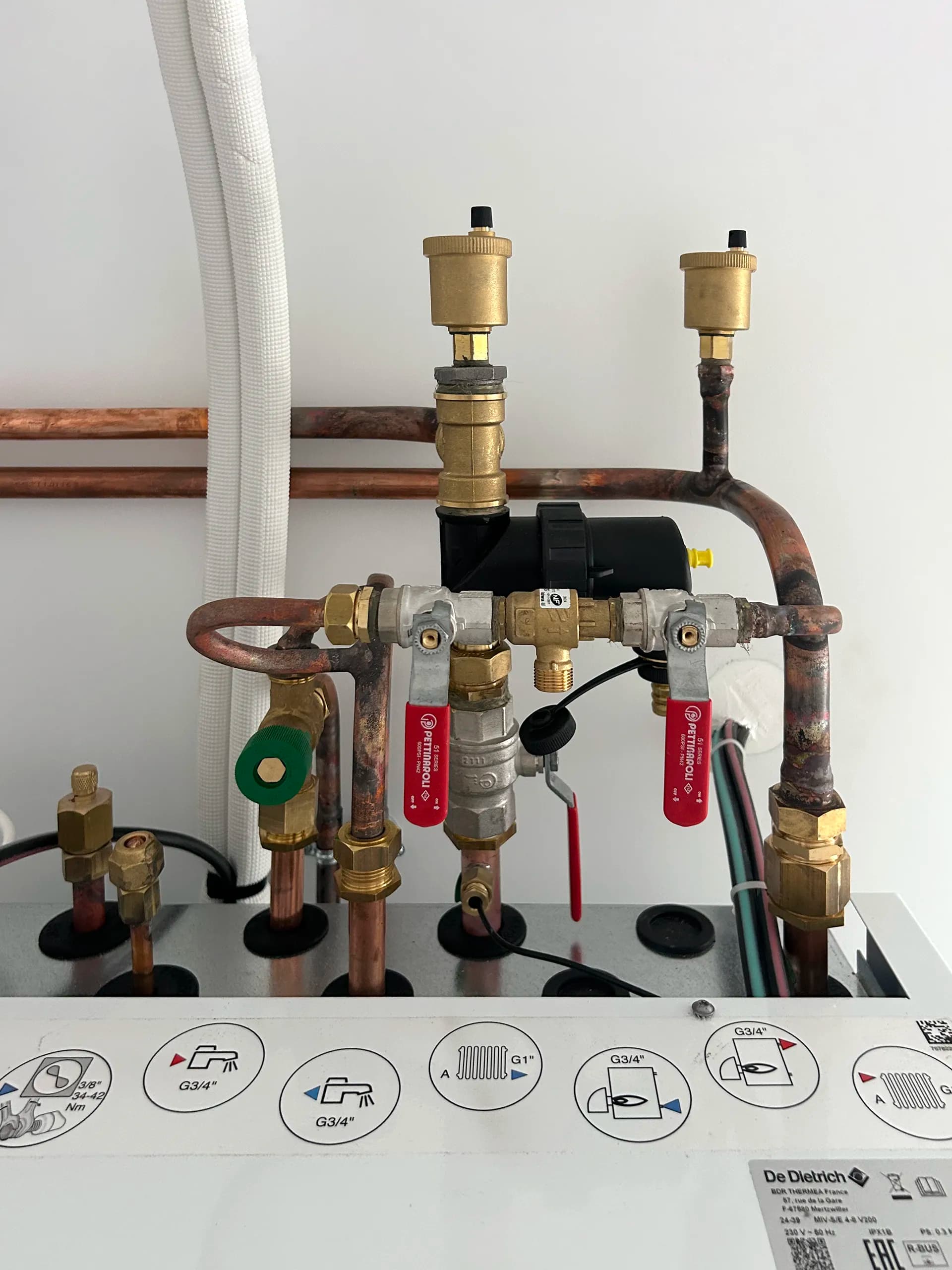 Photo de façonnage de tuyauterie